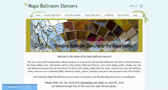 Desktop Screenshot of napaballroomdancers.com